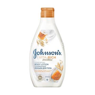 Уходовый лосьон для тела JOHNSON’S Vita Rich Смузи, с йогуртом, овсом и медом, 400 мл Уходовый лосьон для тела JOHNSON’S Vita Rich Смузи, с йогуртом, овсом и медом, 400 мл