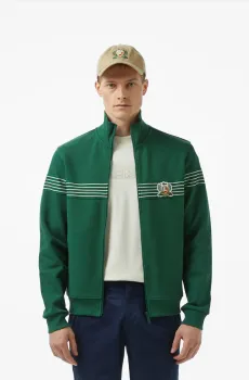 Мужская зеленая толстовка Зеленый XS Lacoste SH0506132