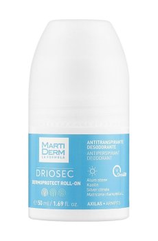 Шариковый антиперспирант-дезодорант MartiDerm Driosec Dermaprotect Roll-on унисекс, 50 мл