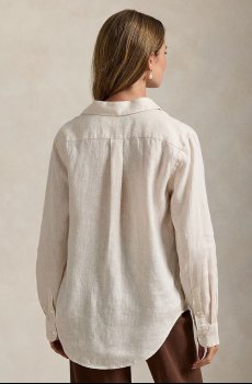 Льняная рубашка Polo Ralph Lauren