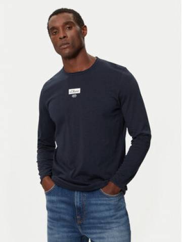 s.Oliver Longsleeve 2150055 Cиній Regular Fit s.Oliver Longsleeve 2150055 Cиній Regular Fit
