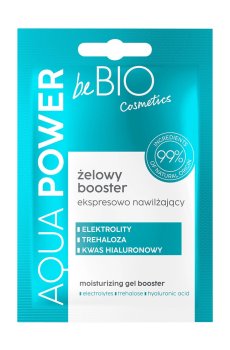 Увлажняющий гель-бустер для лица beBIO Aqua Power Moisturizing Gel Booster, 10 мл
