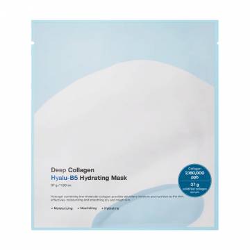 Увлажняющая гидрогелевая маска для лица Sungboon Editor Deep Collagen Hyalu-B5 Hydrating Mask с гиалуроновой кислотой, 37 г Увлажняющая гидрогелевая маска для лица Sungboon Editor Deep Collagen Hyalu-B5 Hydrating Mask с гиалуроновой кислотой, 37 г