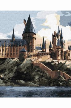 Картина за номерами Ідейка Harry Potter Гоґвортс вдень 40 х 50 (KHO6432)