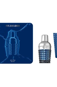 Парфюмированный набор мужской Pepe Jeans Life Is Now (туалетная вода, 100 мл + гель для душа, 100 мл)