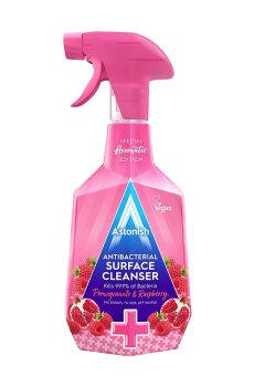 Антибактериальное средство для очищения поверхностей Astonish Surface Cleanser Гранат и малина, 750 мл