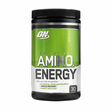 Аминокислоты Optimum Nutrition Essential Amino Energy Green Apple в порошке, 270 г Аминокислоты Optimum Nutrition Essential Amino Energy Green Apple в порошке, 270 г