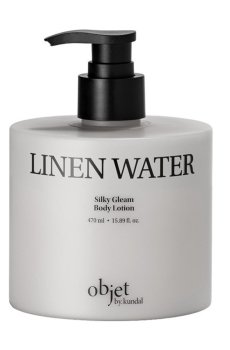 Лосьон для тела Objet by Kundal Moist Gleam Body Lotion, Linen Water, 470 мл
