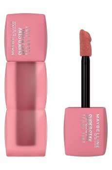 Стойкая матовая помада-тинт для губ Maybelline New York Super Stay Teddy Tint, 90 Ribbon Tied, 5 мл