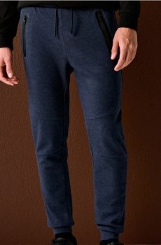 Спортивні штани джогери - темно-синій