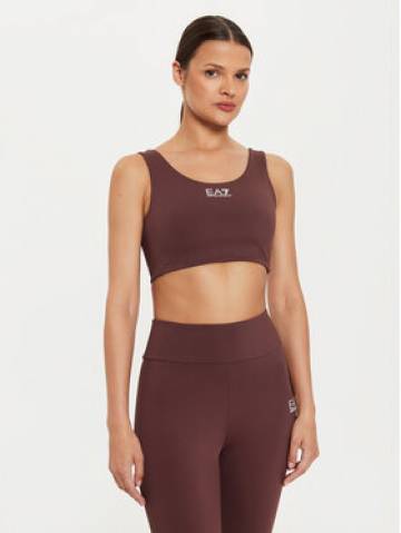 EA7 Emporio Armani Спортивний бюстгальтер 6DTH58 TJKLZ 1755 Коричневий EA7 Emporio Armani Спортивний бюстгальтер 6DTH58 TJKLZ 1755 Коричневий