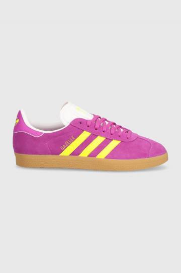 Кроссовки adidas Originals Gazelle цвет фиолетовый JI1373 Кроссовки adidas Originals Gazelle цвет фиолетовый JI1373