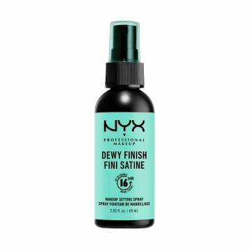 Спрей для фиксации макияжа NYX Professional Makeup Setting Spray Dewy Finish с эффектом влажного сияния, 60 мл Спрей для фиксации макияжа NYX Professional Makeup Setting Spray Dewy Finish с эффектом влажного сияния, 60 мл