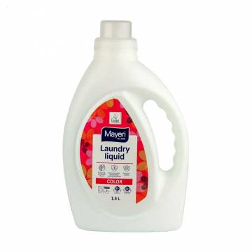 Жидкое средство для стирки цветных вещей Mayeri Laundry Liquid Color 37 стирок, 1.5 л Жидкое средство для стирки цветных вещей Mayeri Laundry Liquid Color 37 стирок, 1.5 л