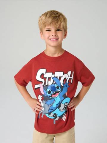Футболка Stitch - бордовий Футболка Stitch - бордовий