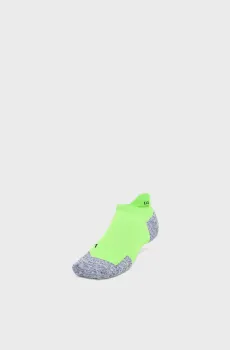 Салатовые носки UA AD Run Cushion 1pk NS Tab Салатовый 42-47.5 Under Armour 1376075-389