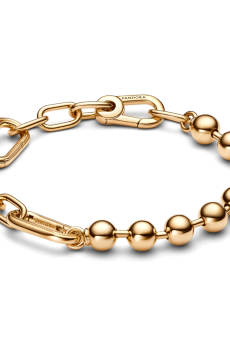 Браслет з ланками та металевими намистинами Pandora ME