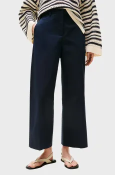 Женские темно-синие брюки Синий XXS Tommy Hilfiger WW0WW45791