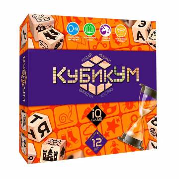 Развлекательная игра Danko Toys КубикУм, от 8 лет (G-KU-01U) Развлекательная игра Danko Toys КубикУм, от 8 лет (G-KU-01U)