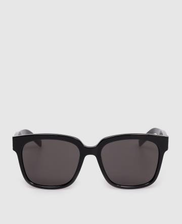 Черные очки с монограммой логотипа