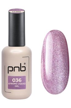 Гель для моделирования ногтей PNB UV/LED Strong Liquid Gel 036 Moon Orchid, 17 мл