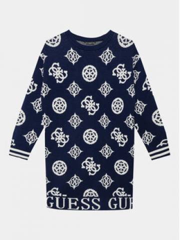 Guess Трикотажна сукня J3BK04 Z3AH0 Cиній Regular Fit Guess Трикотажна сукня J3BK04 Z3AH0 Cиній Regular Fit