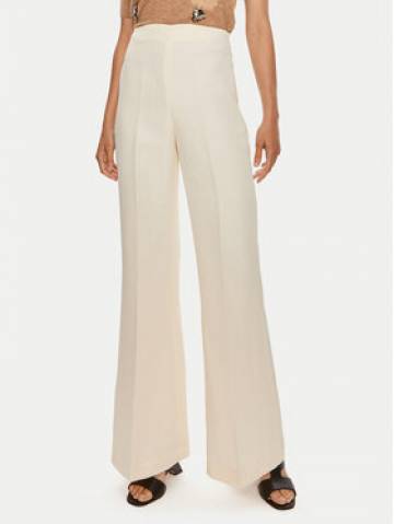 TWINSET Штани з тканини 241TT2104 Бежевий Wide Leg TWINSET Штани з тканини 241TT2104 Бежевий Wide Leg