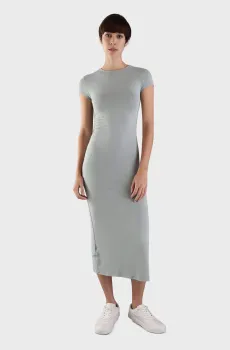 Женское мятное платье MODAL DETAIL DRESS Ментоловый XS Calvin Klein Jeans J20J224064
