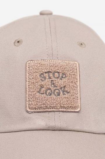 Хлопковая кепка Columbia Provisions Ball Cap цвет серый с аппликацией 2096351 Хлопковая кепка Columbia Provisions Ball Cap цвет серый с аппликацией 2096351