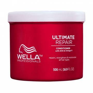 Кондиционер Wella Professionals Ultimate Repair Deep Conditioner With AHA & Omega-9 для всех типов волос, 500 мл Кондиционер Wella Professionals Ultimate Repair Deep Conditioner With AHA & Omega-9 для всех типов волос, 500 мл