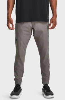 Мужские серые спортивные брюки UA Unstoppable Txtr Jogger Серый S Under Armour 1379679-294