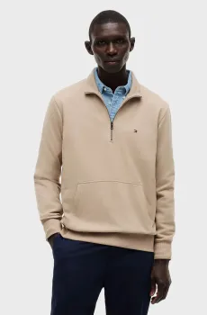 Мужская бежевая спортивная кофта ESSENTIAL TERRY NEW Бежевый L Tommy Hilfiger MW0MW43115