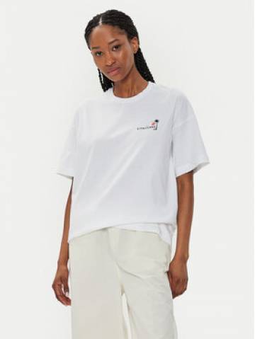 Converse Футболка W Beach Scenentee 10026378-A01 Білий Regular Fit Converse Футболка W Beach Scenentee 10026378-A01 Білий Regular Fit