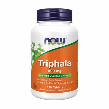 Трифала NOW Foods Triphala 500 мг, 120 таблеток Трифала NOW Foods Triphala 500 мг, 120 таблеток