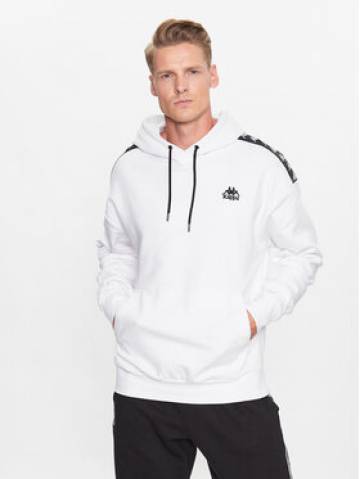 Kappa Світшот 313007 Білий Regular Fit Kappa Світшот 313007 Білий Regular Fit
