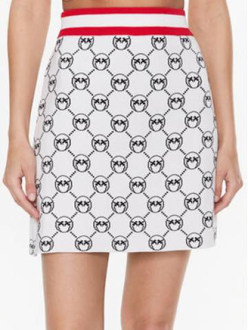 Pinko Cпідниця-міні Adamite 100448 A0KS Écru Slim Fit Pinko Cпідниця-міні Adamite 100448 A0KS Écru Slim Fit