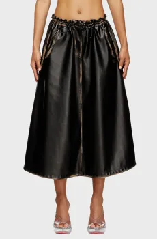 Женская черная юбка O-BLIVION Черный 38 Diesel A18387 0LHBE