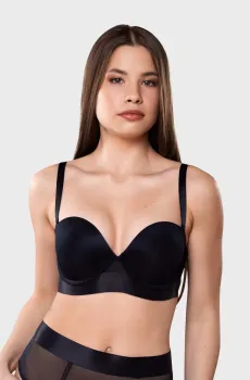 Женский черный бюстгальтер Черный 70F brabrabra SLZ27301003