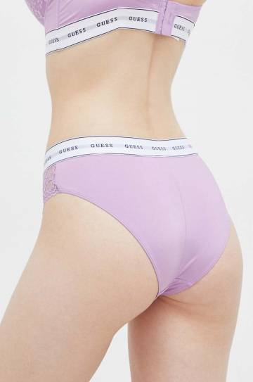Трусы Guess цвет фиолетовый Трусы Guess цвет фиолетовый