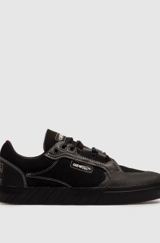 Черные замшевые кроссовки Vulcanized