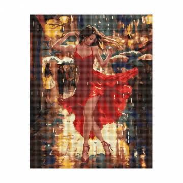 Алмазная мозаика Ideyka Танец под дождем, 40*50 см (AMO8178) Алмазная мозаика Ideyka Танец под дождем, 40*50 см (AMO8178)