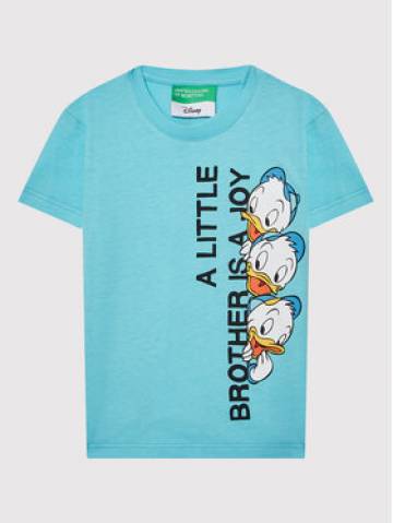 United Colors Of Benetton Футболка 3096G103I Голубий Regular Fit United Colors Of Benetton Футболка 3096G103I Голубий Regular Fit