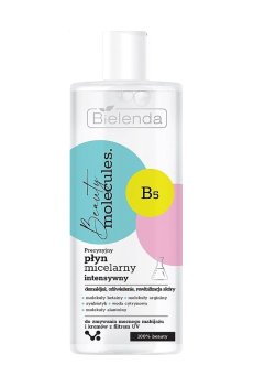 Интенсивная мицеллярная вода Bielenda Beauty Molecules Micellar Water для снятия стойкого макияжа, 500 мл
