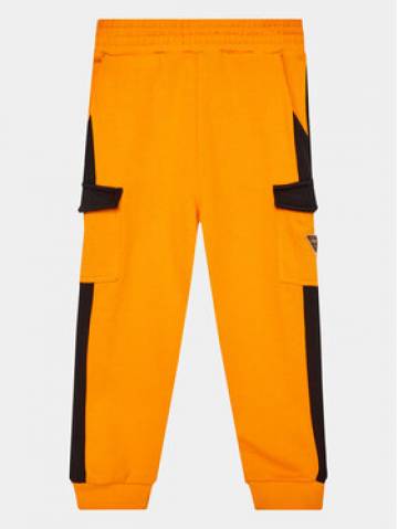 Guess Спортивні штани L3YQ12 KA6R3 Оранжевий Regular Fit Guess Спортивні штани L3YQ12 KA6R3 Оранжевий Regular Fit