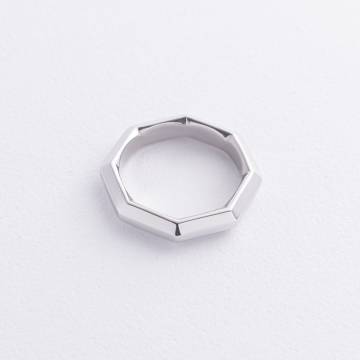 Серебряное кольцо "Геометрия" 1548 Серебряное кольцо "Геометрия" 1548