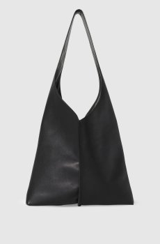 Черная кожаная сумка Bindle Stitch