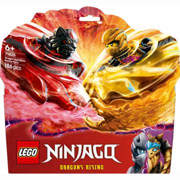 Конструктор LEGO NINJAGO Бойовий набір дракона Спін-джитсу (71826) Конструктор LEGO NINJAGO Бойовий набір дракона Спін-джитсу (71826)