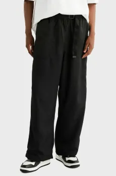 Женские черные брюки TJCU WIDE FIT SKATE PANT Черный S Tommy Jeans DM0DM18052