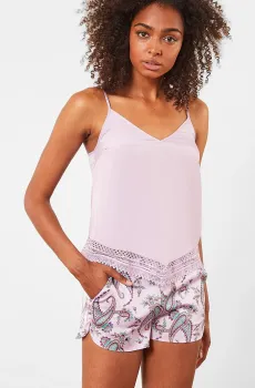 Женский сиреневый топ NEW CAFEINE Сиреневый M Etam 6528036