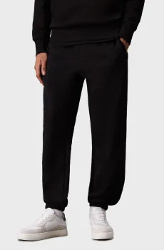 Мужские черные спортивные брюки HEAVY TERRY Черный S Calvin Klein Jeans J30J326401